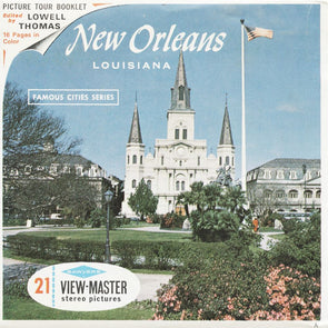 5 ANDREW - New Orleans - Louisiana - View-Master 3 Reel Packet - vintage - A946-S6A Packet 3dstereo 