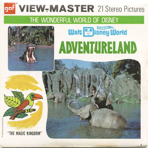 4 ANDREW - Adventureland - View-Master 3 Reel Packet - vintage - A949-G3A Packet 3dstereo 