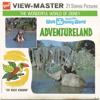 4 ANDREW - Adventureland - View-Master 3 Reel Packet - vintage - A949-G3A Packet 3dstereo 