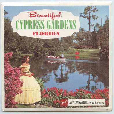 5 ANDREW - Beautiful Cypress Gardens Florida - View-Master 3 Reel Packet - vintage - A961-G1A Packet 3dstereo 