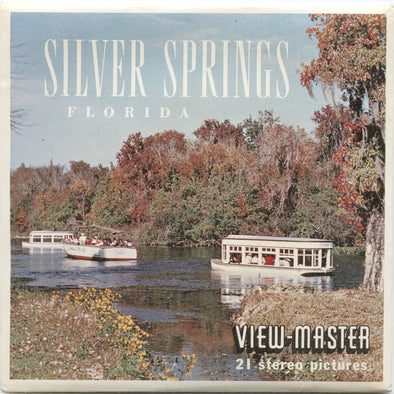 9 ANDREW - Silver Springs - Florida - View-Master 3 Reel Packet - vintage - A962-S5 Packet 3Dstereo 