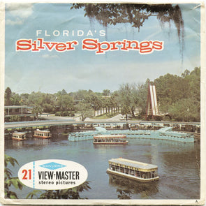 5 ANDREW - Florida's Silver Springs - View-Master 3 Reel Packet - vintage - A962-S6A Packet 3dstereo 