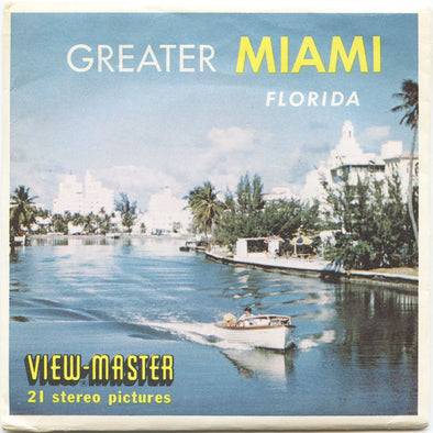 5 ANDREW - Greater Miami - View-Master 3 Reel Packet - vintage - A963-S5 Packet 3dstereo 