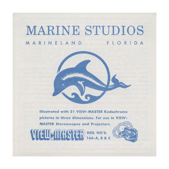 5 ANDREW - Marine Studios - Marineland of Florida - View-Master 3 Reel Packet - vintage - A964-S4 Packet 3dstereo 