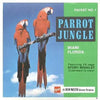 1 ANDREW - Parrot Jungle - Florida - View-Master 3 Reel Packet - 1960s - vintage - (A965-G1B) Packet 3dstereo 