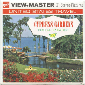 5 ANDREW - Cypress Gardens - View-Master 3 Reel Packet - vintage - A969-G3B Packet 3dstereo 