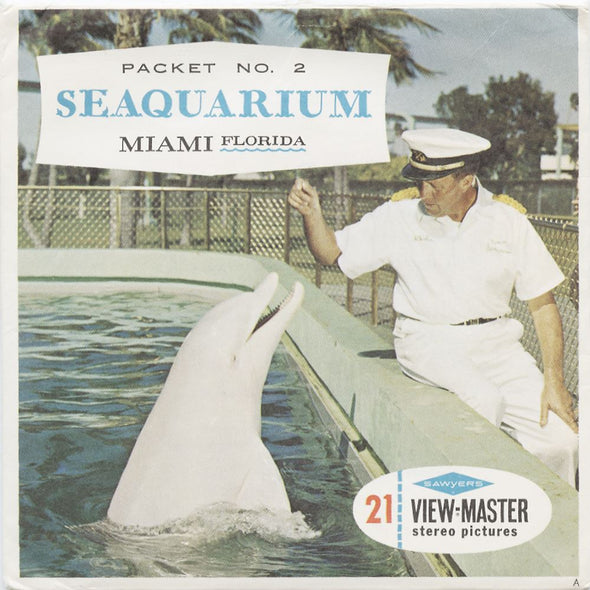 5 ANDREW - Seaquarium Packet No2 - Miami Florida - View-Master 3 Reel Packet - vintage - A971-S6A Packet 3dstereo 