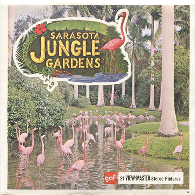 5 ANDREW - Sarasota Jungle Gardens - View-Master 3 Reel Packet - vintage - A978-G1A Packet 3dstereo 