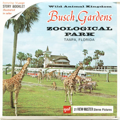 5 ANDREW - Busch Gardens Zoological Park - View-Master 3 Reel Packet - vintage - A979-G1B Packet 3dstereo 