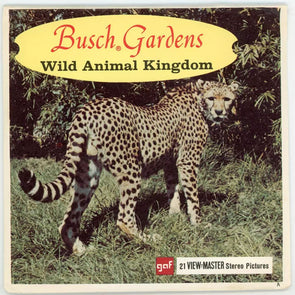 5 ANDREW - Busch Garden Zoological Park - Florida - View-Master 3 Reel Packet - vintage - A979A-G1A Packet 3dstereo 