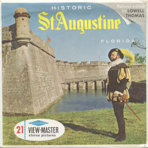 5 ANDREW - St. Augustine - View-Master 3 Reel Packet - vintage - A981-S6A Packet 3dstereo 