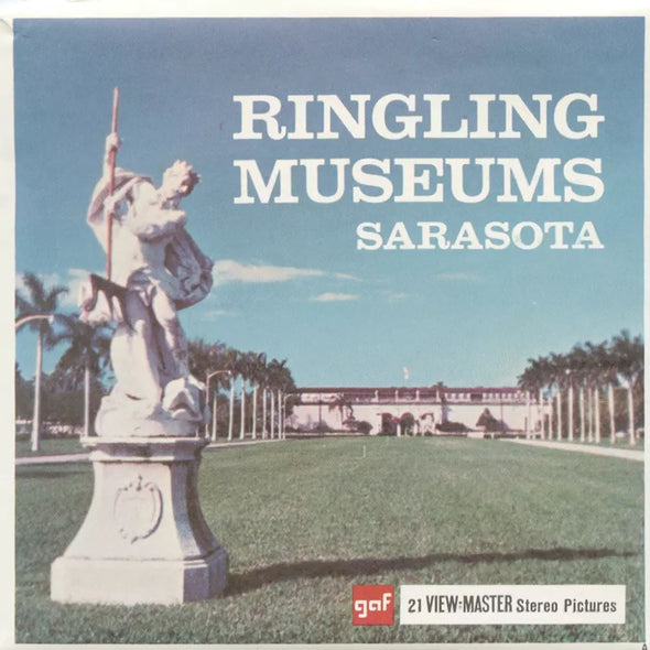 5 ANDREW - Ringling Museums Saratosa - View-Master 3 Reel Packet - vintage - A994-G1A Packet 3dstereo 