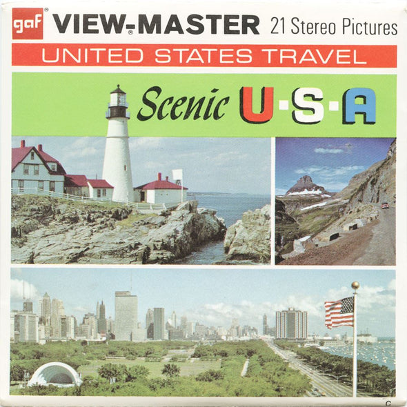 5 ANDREW - Scenic U.S.A. - View-Master 3 Reel Packet - vintage - A996-G3C Packet 3dstereo 