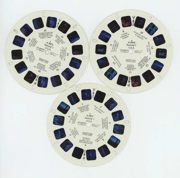 U.S.A. - View-Master 3 Reel Packet - 1960's view - vintage - ( PKT-A997-BS6SC) Packet 3Dstereo.com 