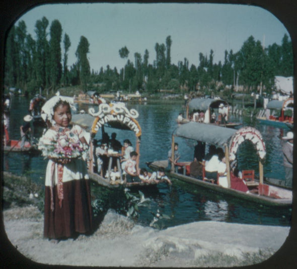 6 ANDREW - Mexico - View-Master 3 Reel Packet - vintage - B001-S4 Packet 3dstereo 