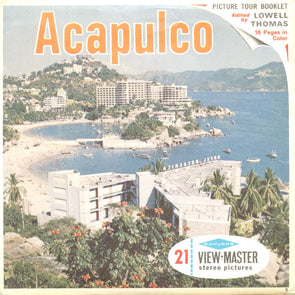 5 ANDREW - Acapulco - View-Master 3 Reel Packet - vintage - B003-S6B Packet 3dstereo 
