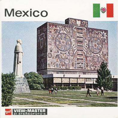 5 ANDREW - Mexico - View-Master 3 Reel Packet - vintage - B011N-BG3 Packet 3dstereo 