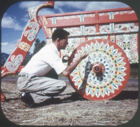 4 ANDREW - Grand Tour of Central and South America - View-Master 3 Reel Packet - vintage - B021-G3A Packet 3dstereo 