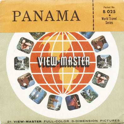 5 ANDREW - Panama - View-Master 3 Reel Packet - vintage - B025-BGU Packet 3dstereo 