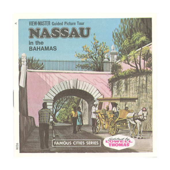 4 ANDREW - Nassau - View-Master 3 Reel Packet - vintage - B026-G1A Packet 3dstereo 