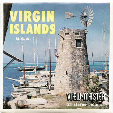 5 ANDREW - Virgin Islands USA - View-Master 3 Reel Packet - vintage - B036-S5 Packet 3dstereo 