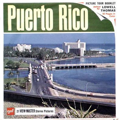 5 ANDREW - Puerto Rico - View-Master 3 Reel Packet - vintage - B039-G1A Packet 3dstereo 