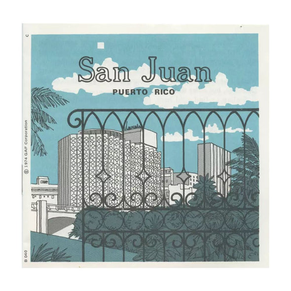 5 ANDREW - San Juan Puerto Rico - View-Master 3 Reel Packet - vintage - B040-G3C Packet 3dstereo 