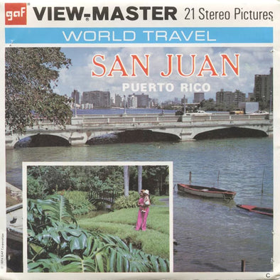 5 ANDREW - San Juan Puerto Rico - View-Master 3 Reel Packet - vintage - B040-G3C Packet 3dstereo 