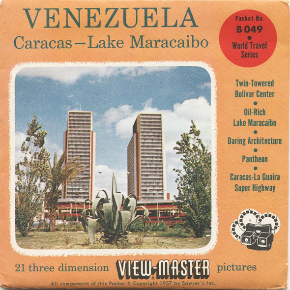 5 ANDREW - Venezuela - View-Master 3 Reel Packet - 1957 - vintage - B049-S4 Packet 3dstereo 