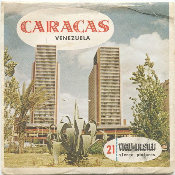 10 ANDREW - Caracas - View-Master 3 Reel Economy Packet - vintage - B049-S6 Packet 3dstereo.com 