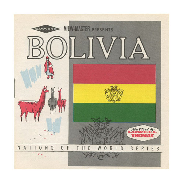 6 ANDREW - Bolivia - View-Master 3 Reel Packet - vintage - B082-S6A Packet 3dstereo 