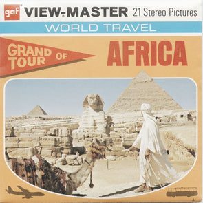 5 ANDREW - Grand Tour of Africa - View-Master 3 Reel Packet - vintage - B096-G3A Packet 3dstereo 