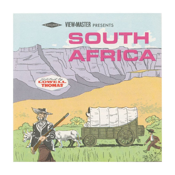 10 ANDREW - South Africa - View-Master 3 Reel Packet - vintage - B124-G1A Packet 3Dstereo 