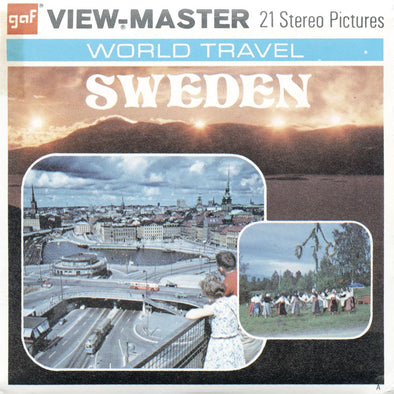 4 ANDREW - Sweden - View-Master 3 Reel Packet - vintage - B151-G3A Packet 3dstereo 