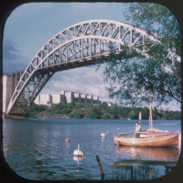 Sweden - View-Master 3 Reel Packet - Nations of the Worls series - vintage - B151-S5 Packet 3dstereo 