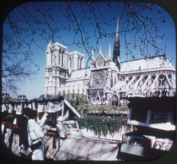 9 ANDREW - Paris - View-Master 3 Reel Economy Packet - vintage - B177-G1A Packet 3Dstereo 