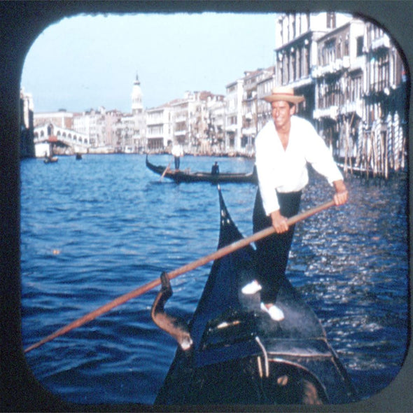 7 ANDREW - Italy - View-Master 3 Reel Packet - Coin & Stamp - Nations of the World - vintage - B180-S6A Packet 3dstereo 