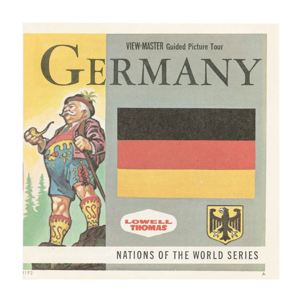 9 ANDREW - Germany - View-Master 3 Reel Packet - vintage - B193-G1A Packet 3Dstereo 