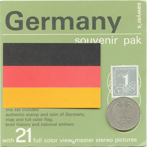 Germany - View-Master 3 Reel Packet - Nations of the World series - vintage - B193-S5 Packet 3dstereo 