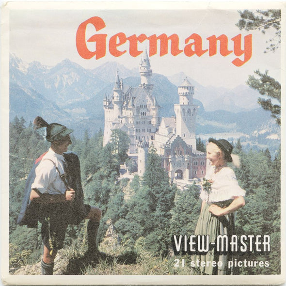 Germany - View-Master 3 Reel Packet - Nations of the World series - vintage - B193-S5 Packet 3dstereo 