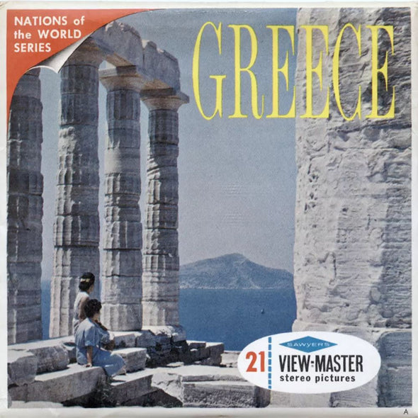 5 ANDREW - Greece - View-Master 3 Reel Packet - vintage - B205-S6A Packet 3dstereo 