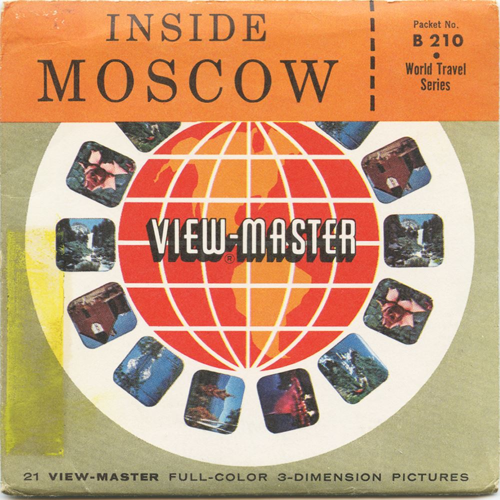 View Master Packet Inside Moscow - View-Master 3 Reel Packet - vintage - B210-SU ...