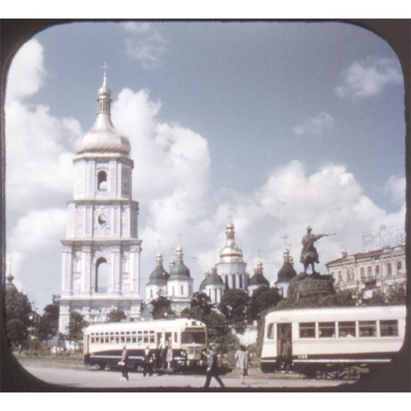 9 ANDREW - Russia Today - View-Master 3 Reel Economy Packet - vintage - 2800-A,B,C-S3 Packet 3Dstereo 