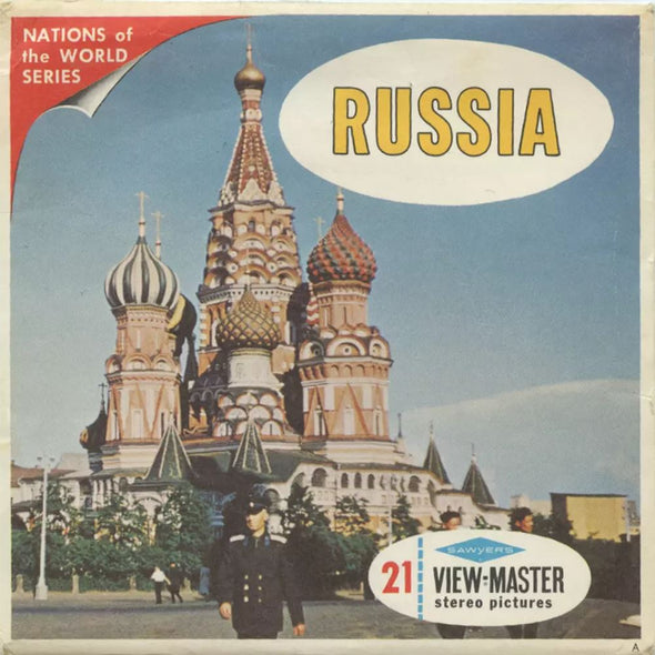 5 ANDREW - Russia - View-Master 3 Reel Packet - vintage - B213-S6A Packet 3dstereo 