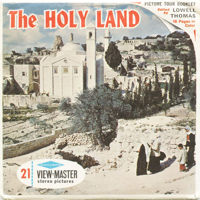 5 Andrew - Holy Land - View-Master 3 Reel Packet - vintage - B226-S6A Packet 3dstereo 
