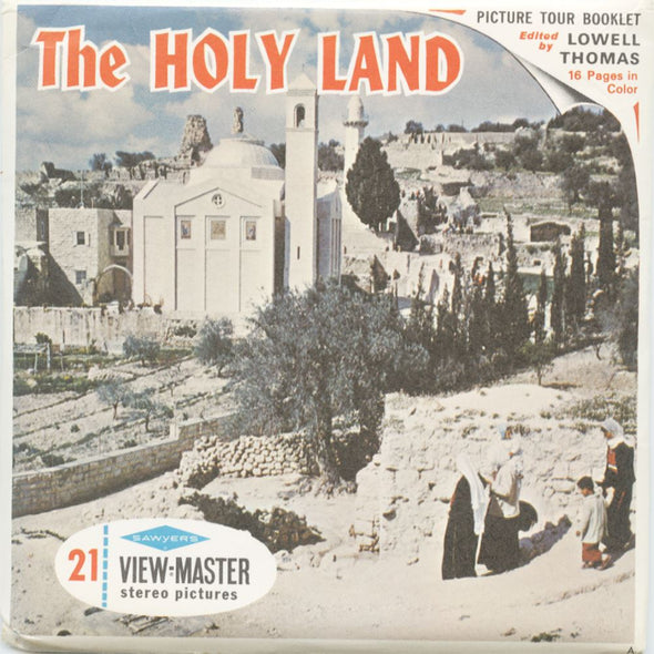 5 ANDREW - Holy Land - View-Master 3 Reel Packet - vintage - B226-S6A Packet 3dstereo 