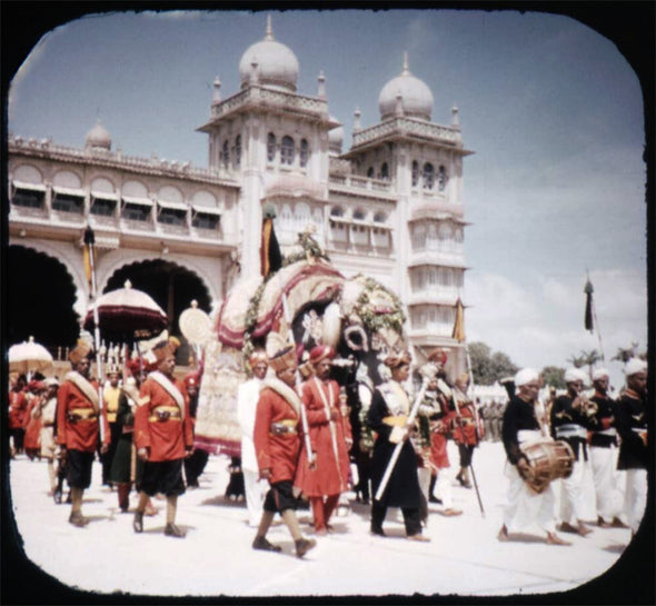 India - B235 - Vintage - View-Master - 3 Reel Packet - 1960s views Packet 3dstereo 