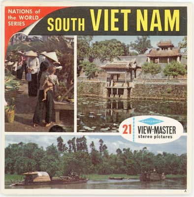 South Viet Nam - View-Master 3 Reel Packet - vintage - B250-S6A Packet 3dstereo 