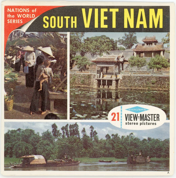 South Viet Nam - View-Master 3 Reel Packet - vintage - B250-S6A Packet 3dstereo 