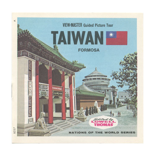 6 ANDREW - Taiwan - View-Master 3 Reel Packet - vintage - B257-G1A Packet 3dstereo 